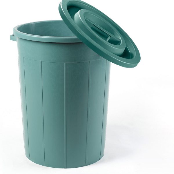Voerton Met Deksel - 7. Groen