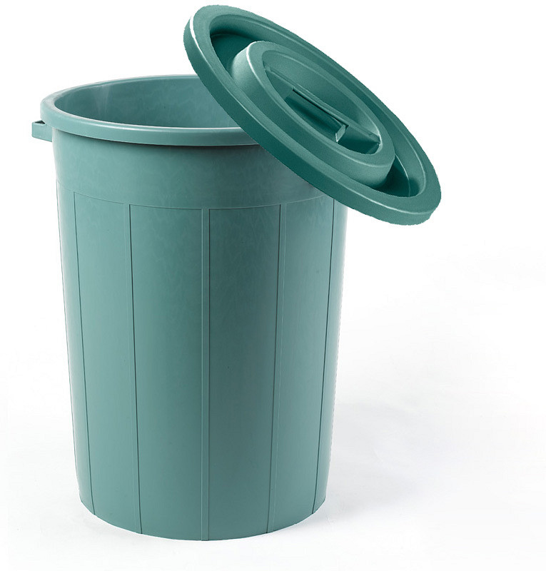 Voerton Met Deksel - 7. Groen