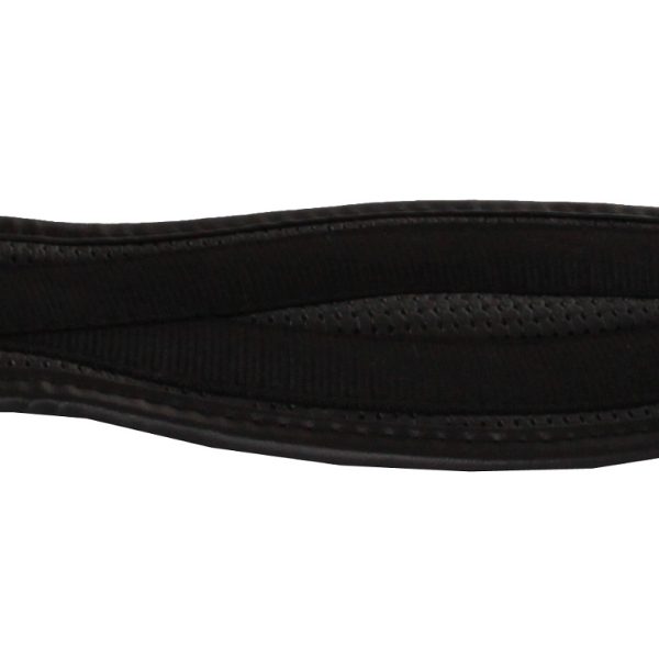 Singel Veelzijdigheid Shaped Waffle Weave - 232. Zwart/zilver