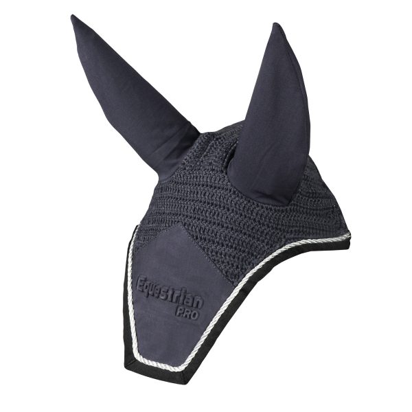 Equestrian Pro Embossed Vliegennetje - 107. Anthracite