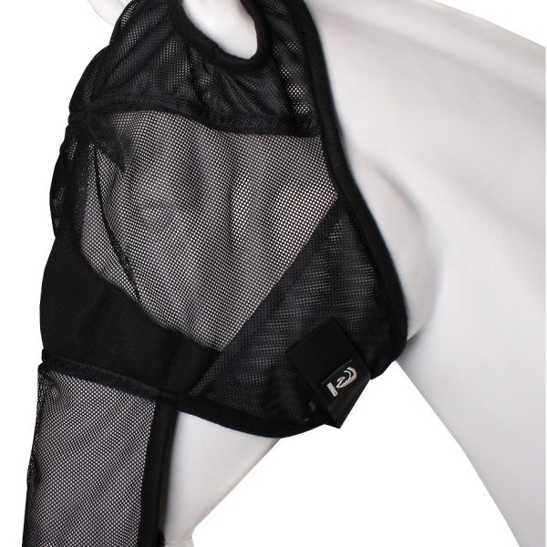Anti Vliegenmasker Soft Mesh - 2. Zwart