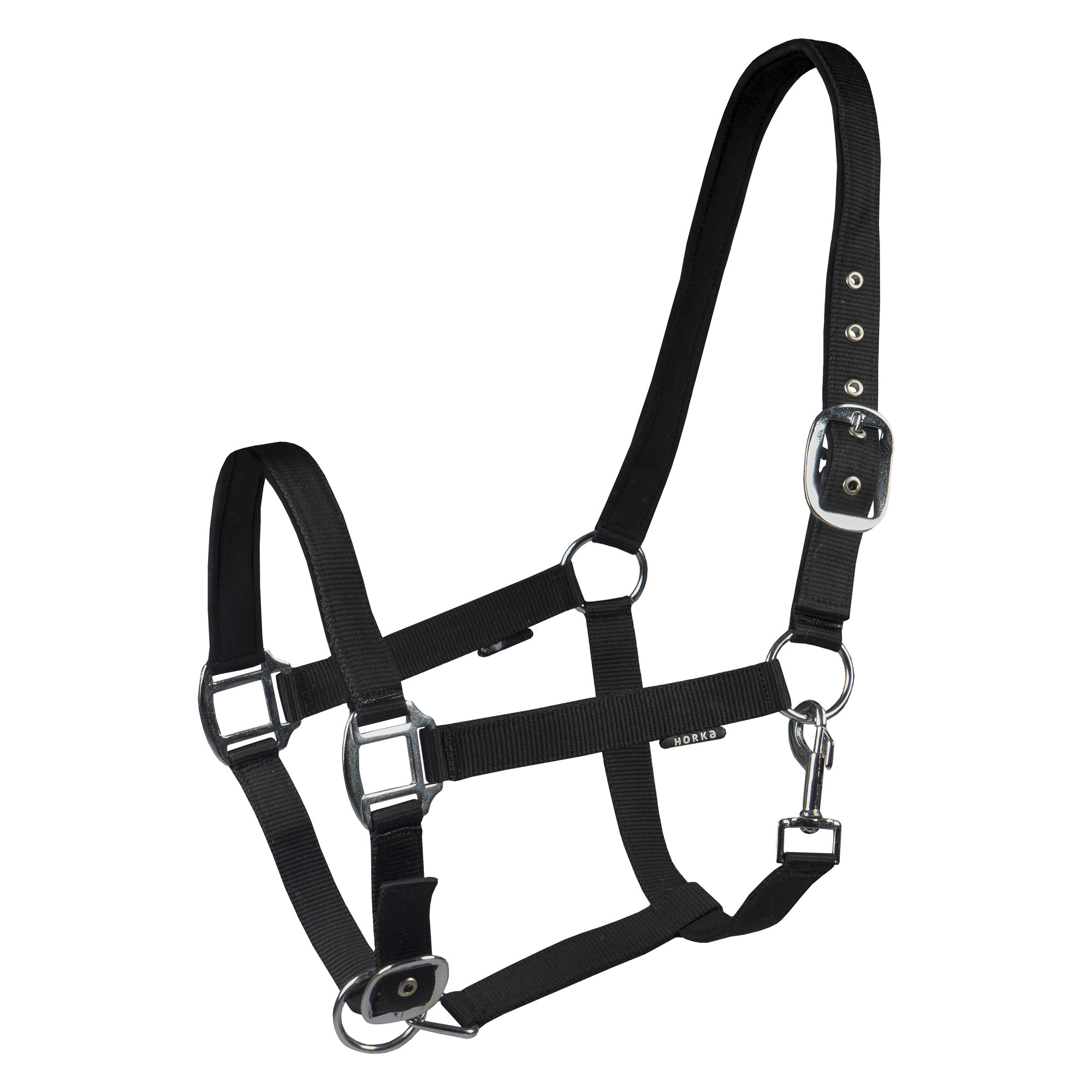 Halster Nubuck - 2. Zwart
