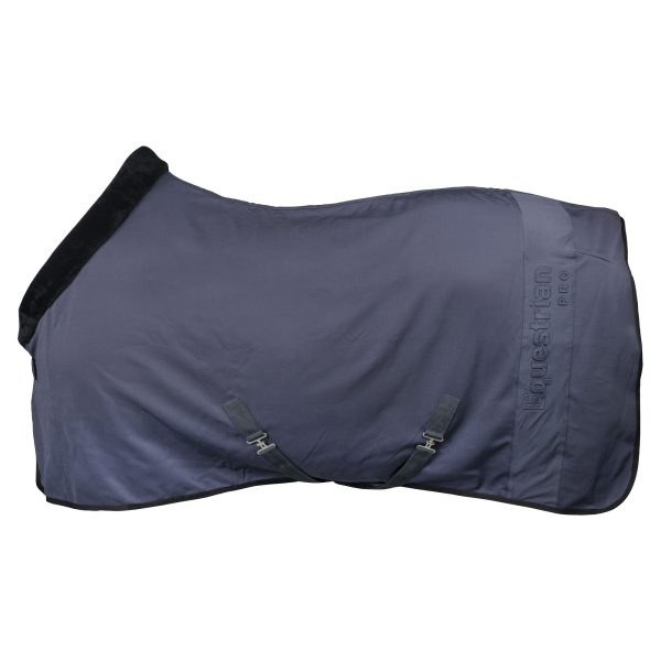 Equestrian Pro Embossed Spandex Fleece Deken - 107. Anthracite