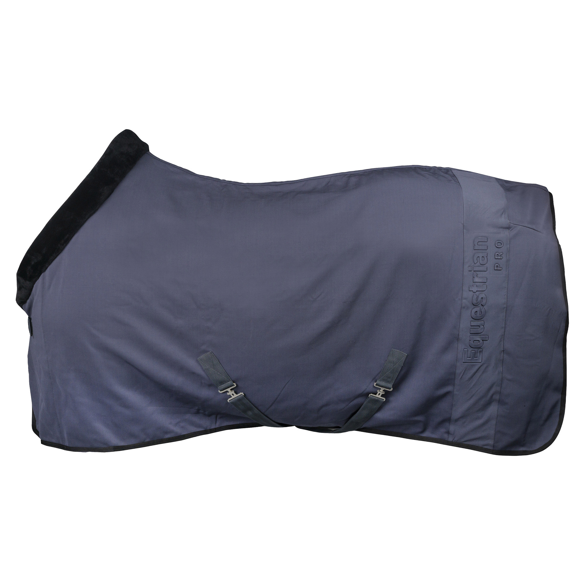 Equestrian Pro Embossed Spandex Fleece Deken - 107. Anthracite
