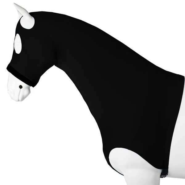 Lycra Hals Met Masker - 2. Zwart