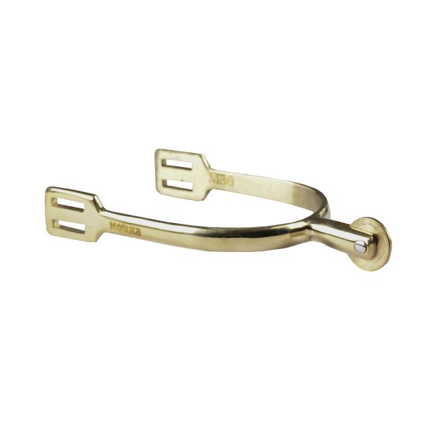 Wiel Sporen Met Glad Wiel - 9058. Goldbrass