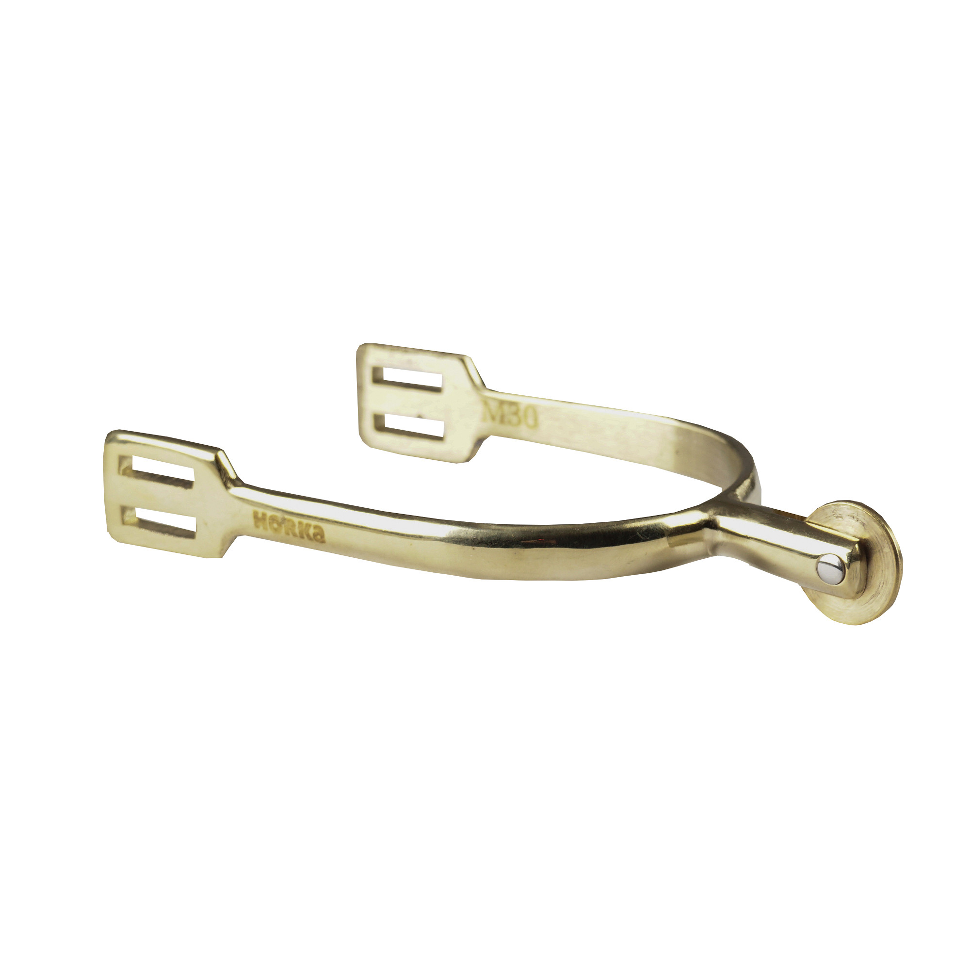 Wiel Sporen Met Glad Wiel - 9058. Goldbrass