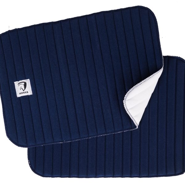 Onderlappen - 104. Blauw/wit
