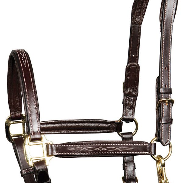 Кожен оглавник - юлар кафяв Harry's Horse