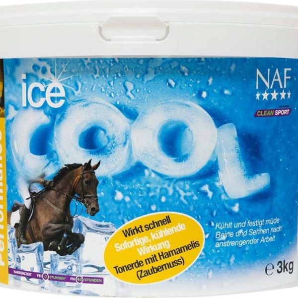 NAF Ice Cool 3000 гр. Глина - хума за коне за регенерация на краката след интензивно натоварване