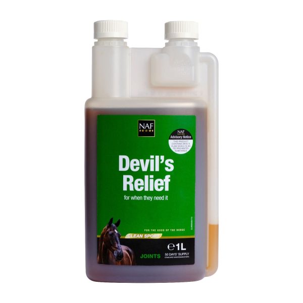 NAF Devil's Relief – Течна билкова добавка с дяволски нокът за стави и комфорт
