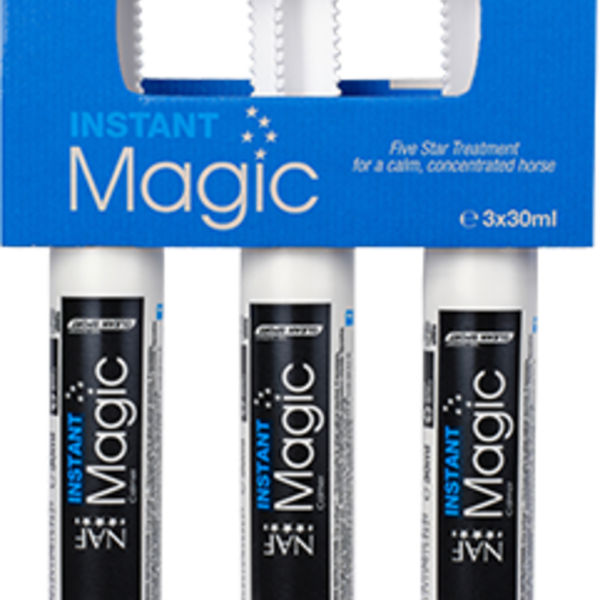 NAF Instant Magic 3х30 мл. – Бързодействаща успокояваща паста (спринцовка) за коне