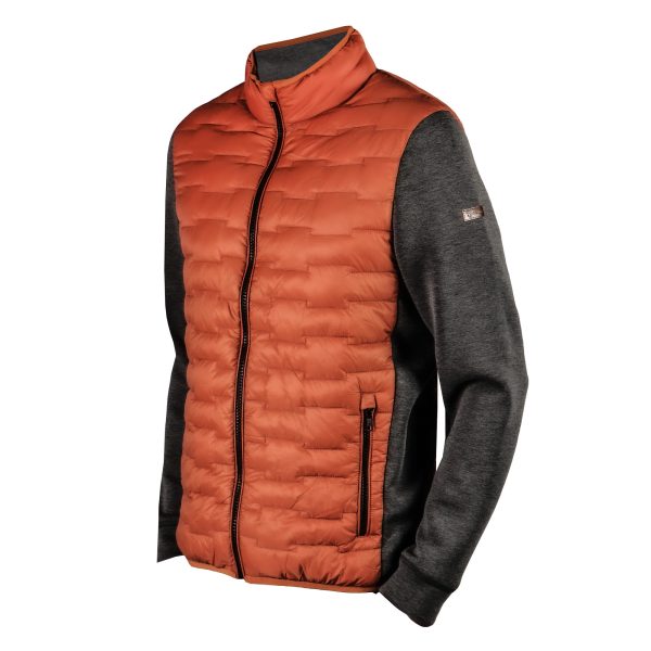 Gewatteerde Blouson Indiana - 32. Rood Roest