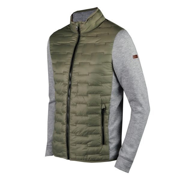 Gewatteerde Blouson Indiana - 52. Donker Olijf