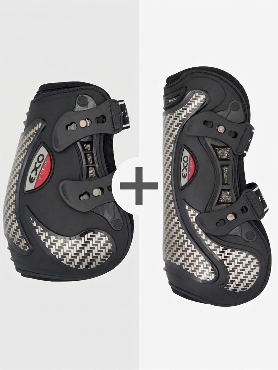 Комплект карбонови гамаши за сухожилия (предни и задни) LeMieux Exo-Flex®