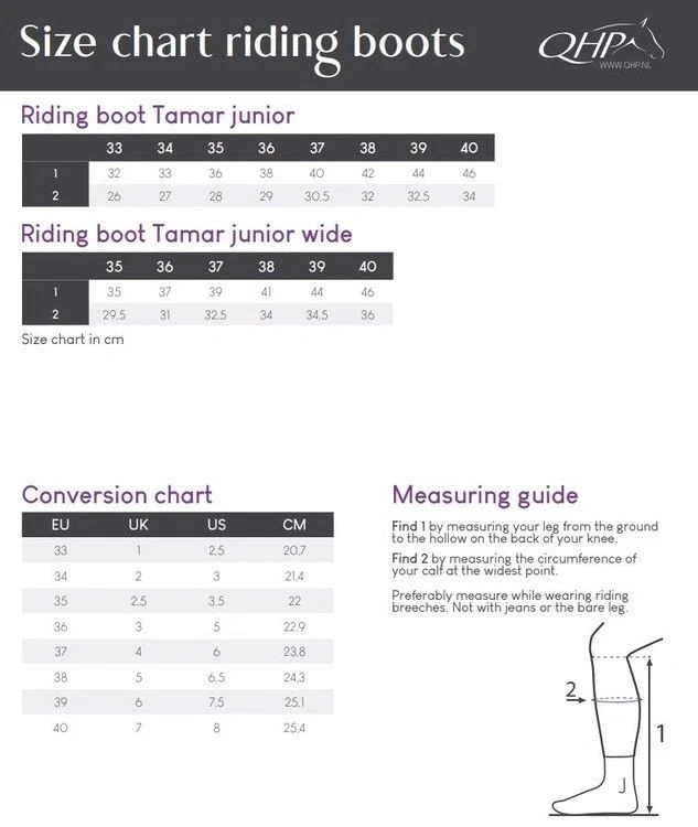 Ботуши за езда от естествена кожа Tamar Junior (широка обиколка на прасеца) - Image 8