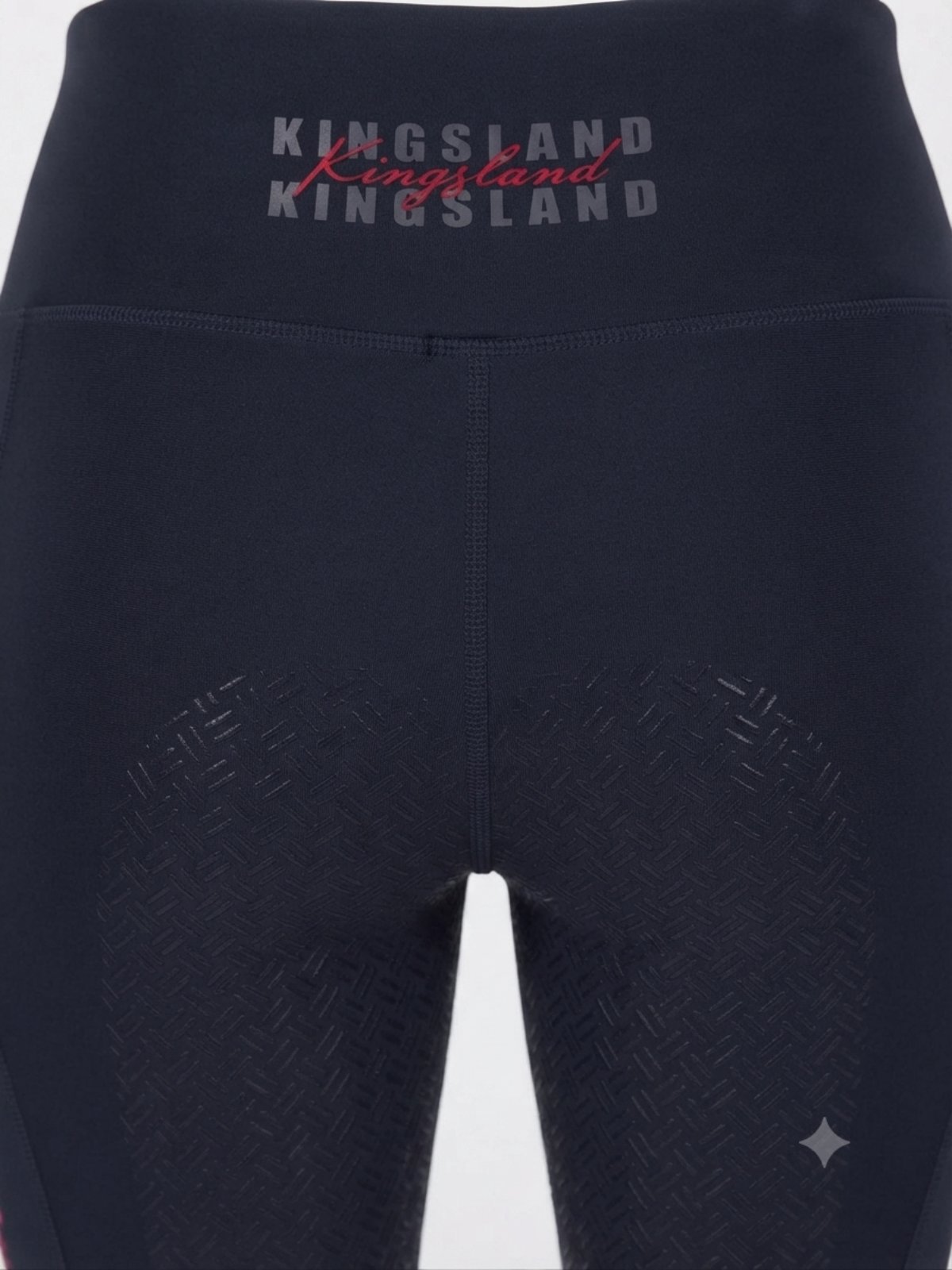 Дамски клин за езда тип брич Kingsland с цяла силиконова платка - Image 5